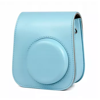 LOVEINSTANT Σετ 2 σε 1 Θήκη και άλμπουμ για Fuji Instax Mini 11 Μπλε