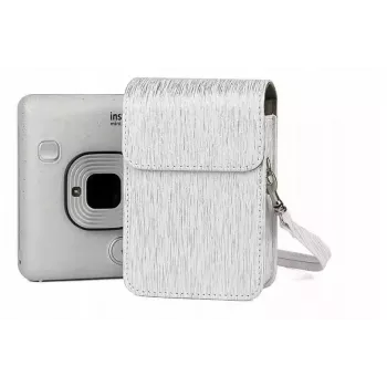 LOVEINSTANT Προστατευτική θήκη για Fujifilm Instax Mini LiPlay - Ασημί