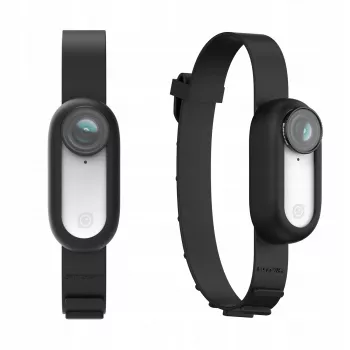SUNNYLIFE Βάση με λουρί καρπού για Insta360 Go 2 - Μαύρο