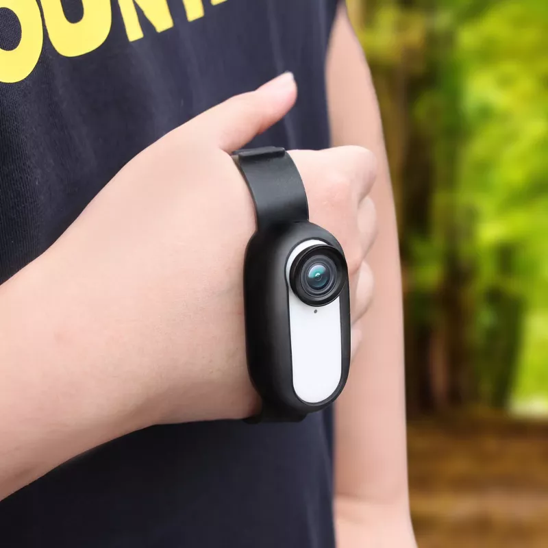 SUNNYLIFE Βάση με λουρί καρπού για Insta360 Go 2 - Μαύρο