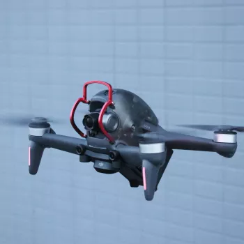 SUNNYLIFE Μεταλλικό Προστατευτικό Κάμερας Gimbal για drone DJI FPV Combo - Μαύρο