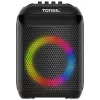 Tonsil Party Dance 800 Φορητό ηχείο πάρτι Bluetooth με Karaoke, Disco-LED, 80 W RMS, 2x8 inch γούφερ, Μαύρο