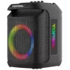 Tonsil Party Dance 800 Φορητό ηχείο πάρτι Bluetooth με Karaoke, Disco-LED, 80 W RMS, 2x8 inch γούφερ, Μαύρο