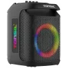 Tonsil Party Dance 800 Φορητό ηχείο πάρτι Bluetooth με Karaoke, Disco-LED, 80 W RMS, 2x8 inch γούφερ, Μαύρο