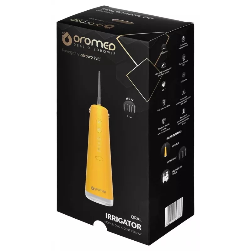 Oromed Oro-X-Dent Ηχητική Οδοντόβουρτσα Κίτρινη