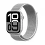 Crong Nylon Sport Loop για Apple Watch 38/40/41/42 mm (Silver Grey)