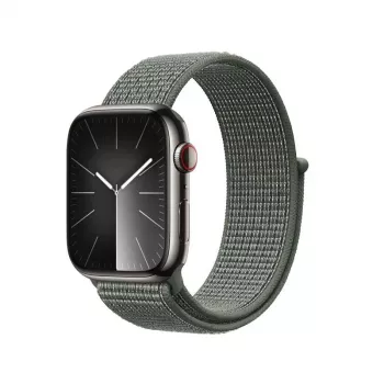 Crong Nylon Sport Band για Apple Watch 38/40/41/42 mm (Military Green)