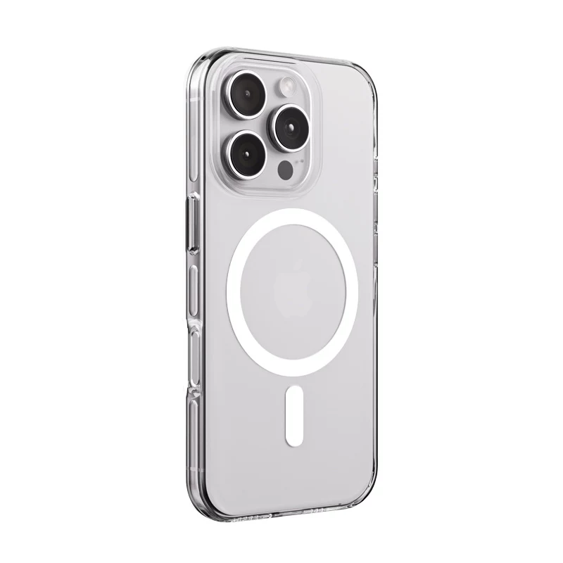 Crong Clear MAG Pro Θήκη για iPhone 16 Pro, MagSafe, Διάφανη