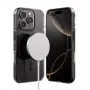 Crong Clear MAG Pro Θήκη για iPhone 16 Pro MagSafe (Μαύρη)