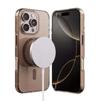 Crong Clear MAG Pro Θήκη για iPhone 16 Pro Max, MagSafe, Desert