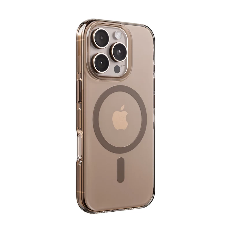 Crong Clear MAG Pro Θήκη για iPhone 16 Pro Max, MagSafe, Desert