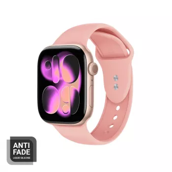 Crong Liquid - Λουράκι για Apple Watch 38/40/41/42mm (Σολομός)