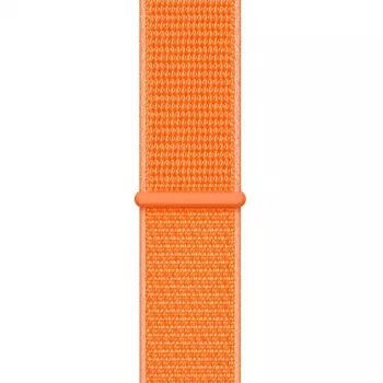 Crong Nylon Sport Loop για Apple Watch 38/40/41/42 mm Πορτοκαλί
