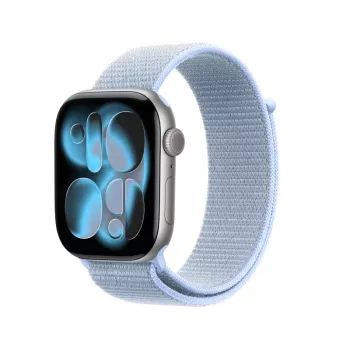 Crong Nylon Λουράκι για Apple Watch 38/40/41/42 mm Μπλε