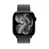 Crong Nylon Sport Loop για Apple Watch 44/45/46/49 mm Γκρι