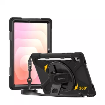 Crong Defender Plus θήκη για Samsung Galaxy Tab S11 11 ιντσών - μαύρο