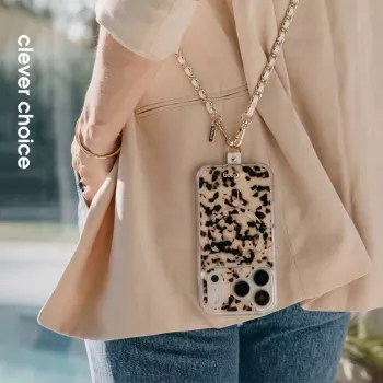 Crong Phone Crossbody - Λουράκι για τηλέφωνο (White Twist)