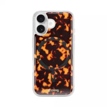 Crong Deluxe MAG Cover - Θήκη για iPhone 17 MagSafe (Tortoise)