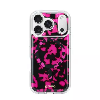Crong Deluxe MAG Cover - Θήκη για iPhone 17 Pro MagSafe (Pink Tortoise)