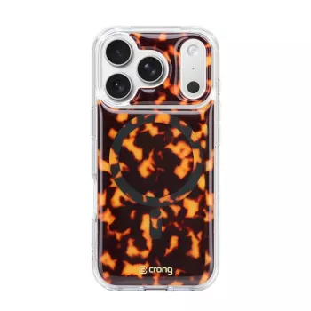 Crong Deluxe MAG Cover - Θήκη για iPhone 17 Pro Max MagSafe (μοτίβο χελώνας)