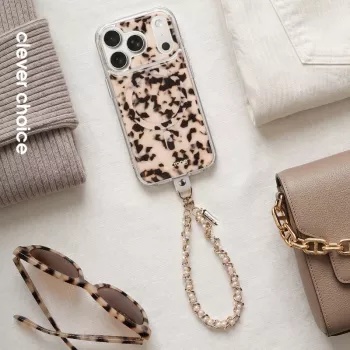 Crong Phone Charm Pearl Twist - Κομψό Lanyard για Θήκες Κινητών