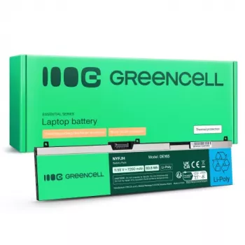 Greencell NYFJH-6C Μπαταρία laptop για Dell Precision 15 7530 7540 7740, 97Wh, 11,4V, 8500mAh, Μαύρο