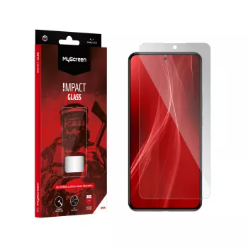 MYSCREEN PROTECTOR MS ImpactGLASS Samsung Galaxy A53 5G Μαύρο Αντι-κραδασμικό υβριδικό γυαλί 8H