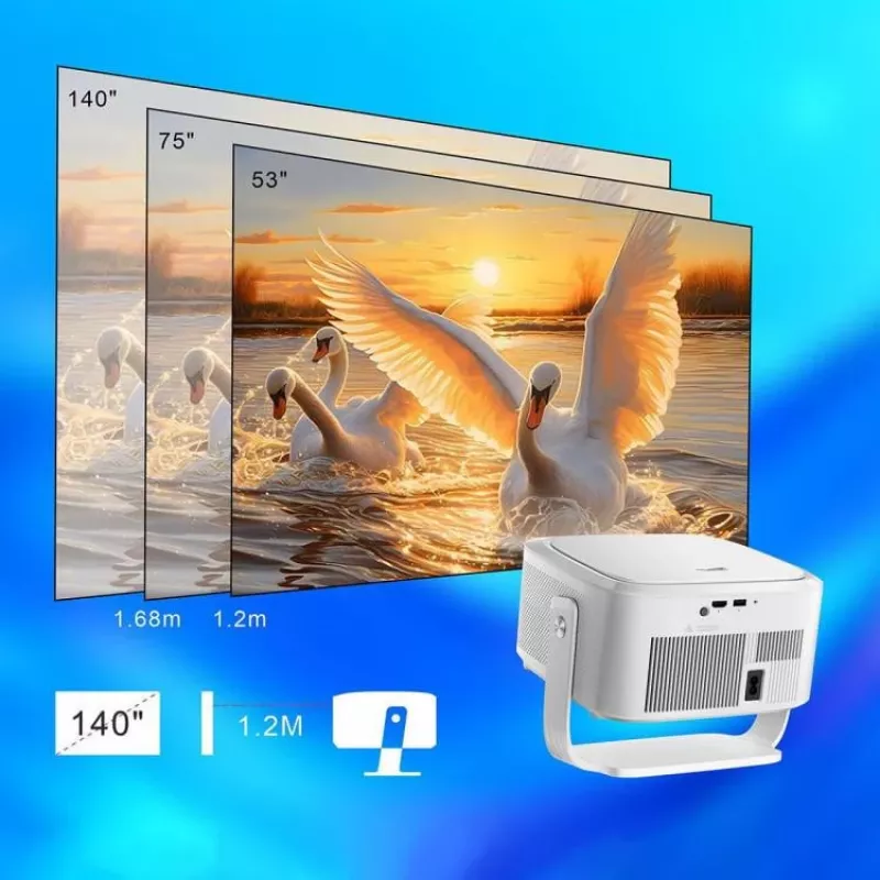 Zenwire PrimeView IMC460 Pro Mini Προβολέας φορητός Android 14 WiFi