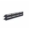 RACKTEL RL-PP4885E Patch panel 48 θυρών Cat.5e UTP 2U 19 ιντσών μαύρο