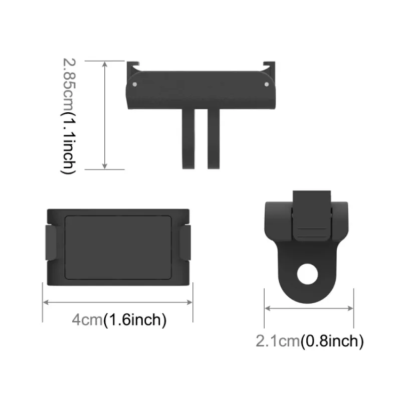 PULUZ PU576B Μαγνητική βάση για DJI Action 2 και GoPro