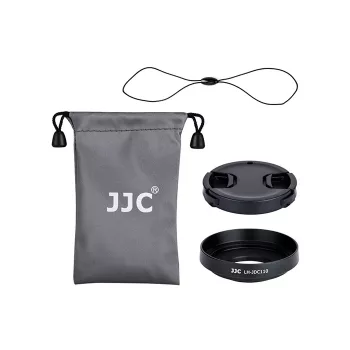 JJC 2-in-1 Σετ Προστασίας Σκίαστρο + Καπάκι Φακού για Canon G1X Mark III