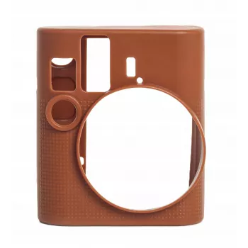 LOVEINSTANT Θήκη Σιλικόνης για Fujifilm Instax Mini 41 - Καφέ