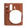 LOVEINSTANT Θήκη Σιλικόνης για Fujifilm Instax Mini 41 - Καφέ
