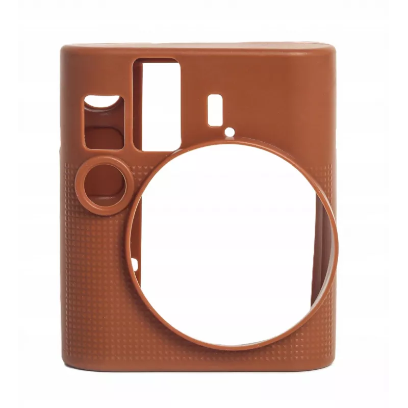 LOVEINSTANT Θήκη Σιλικόνης για Fujifilm Instax Mini 41 - Καφέ