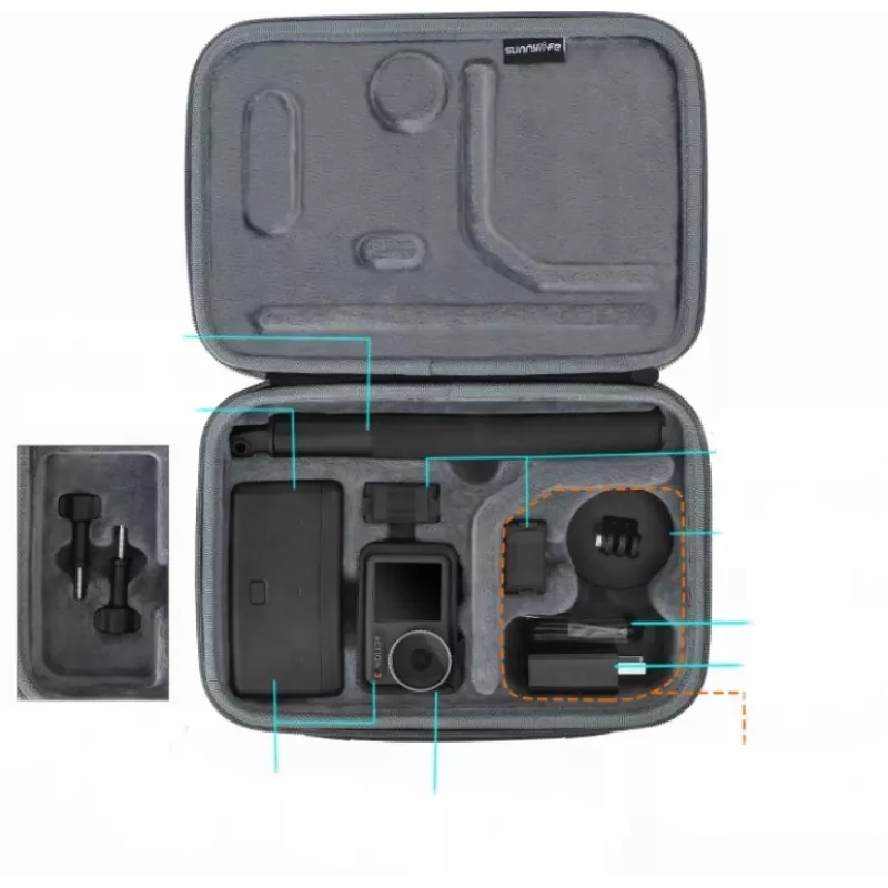 SUNNYLIFE Θήκη για DJI Osmo Action 3 (OA3-B511-D)