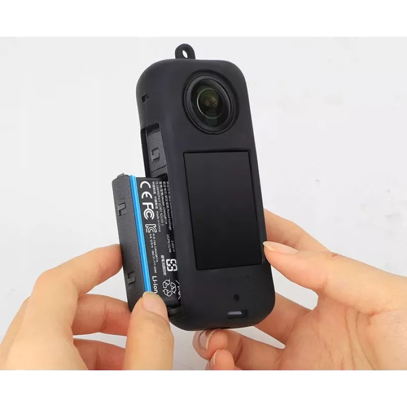 SUNNYLIFE Θήκη Προστασίας Σιλικόνης για Insta360 X3 - Μαύρο