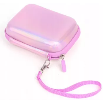 LOVEINSTANT Θήκη για Instax Mini Evo / Mini LiPlay / Mini Link - Sparkle Pink