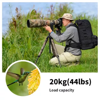 K&F Concept Pro Πανοραμική κεφαλή Gimbal 20kg 1/4 3/8 KF31.033