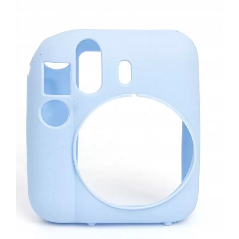 LOVEINSTANT Θήκη σιλικόνης για Fujifilm Instax Mini 12 - Μπλε