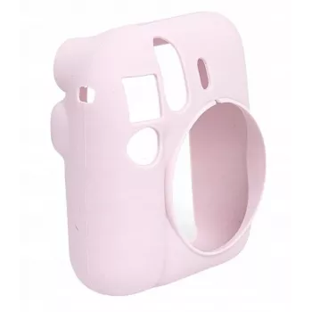 LOVEINSTANT Θήκη σιλικόνης για Fujifilm Instax Mini 12 - Ροζ