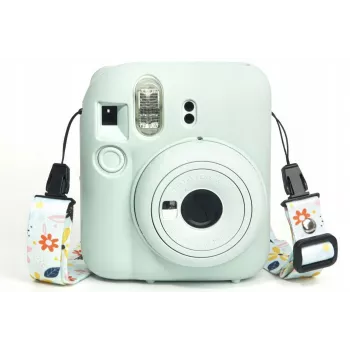LOVEINSTANT Θήκη σιλικόνης για Fujifilm Instax Mini 12 - Πράσινο