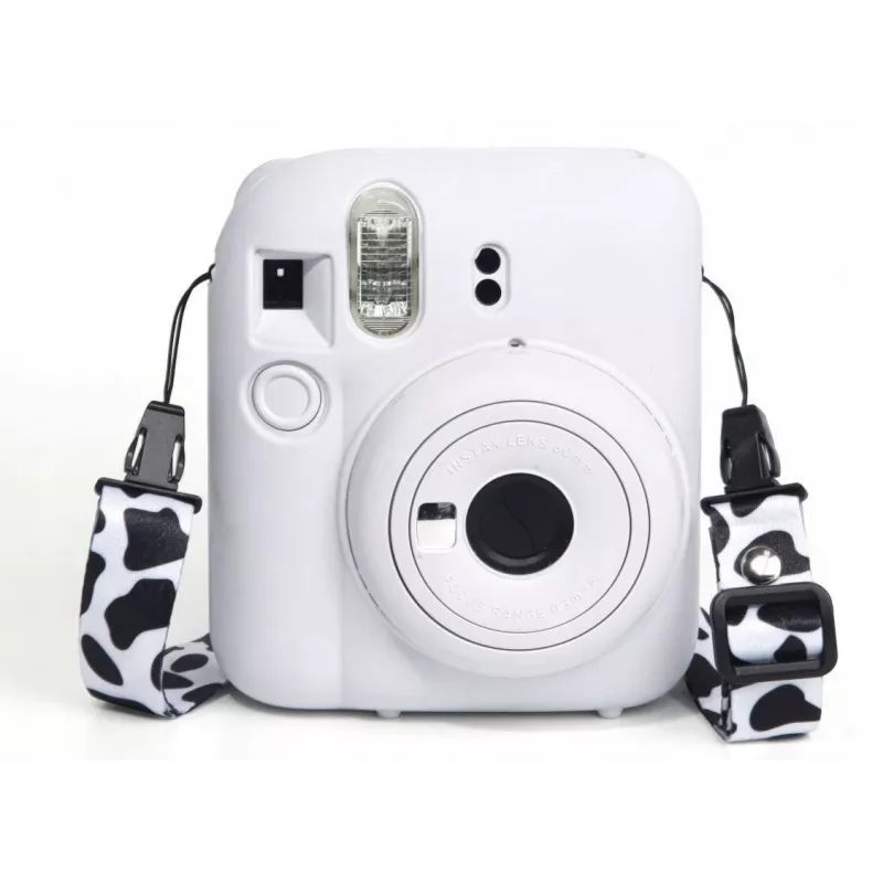 LOVEINSTANT Θήκη σιλικόνης για Fujifilm Instax Mini 12 - Λευκό