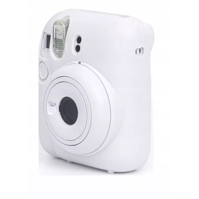 LOVEINSTANT Θήκη σιλικόνης για Fujifilm Instax Mini 12 - Λευκό