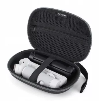 SUNNYLIFE Προστατευτική θήκη σκληρή βαλίτσα για gimbal smartphone – Συμβατή με Insta360 Flow, DJI Osmo Mobile 6/5/4/SE/3/2, Zhiyun, Feiyu – Μαύρη θήκη EVA
