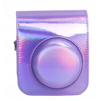 LOVEINSTANT Case Cover Pouch για Fujifilm Instax Mini 12 - μωβ glitter
