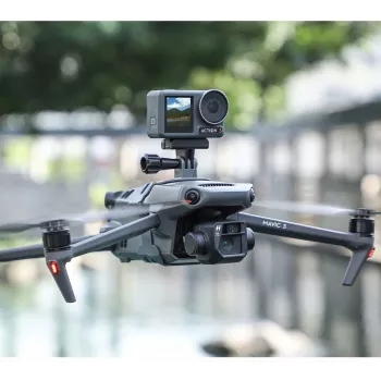 SUNNYLIFE Βάση κάμερας για GoPro / SJCAM / Xiaomi / Insta360 / Sony + σπείρωμα 1/4 ίντσες για DJI Mavic 3 / 3 Pro / 3 Classic GZ580-GY