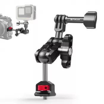 PULUZ Magic Arm βραχίονας 1/4 ίντσας για GoPro / SJCAM / Xiaomi / DJI / Insta360 PU842B