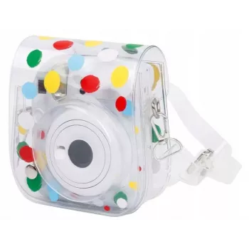 LOVEINSTANT Θήκη για Fujifilm Instax Mini 12 - Colorful Dots