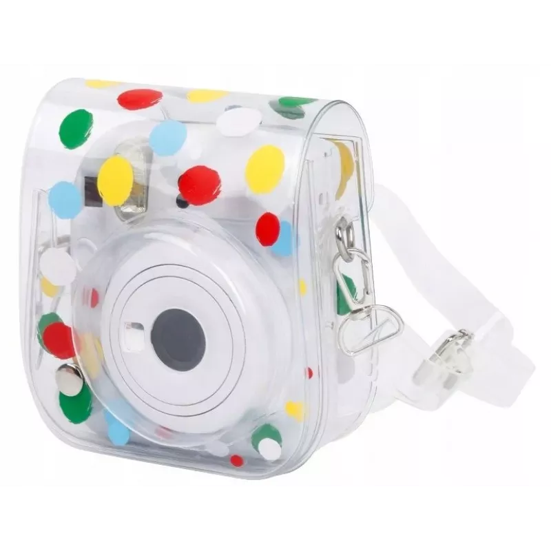 LOVEINSTANT Θήκη για Fujifilm Instax Mini 12 - Colorful Dots