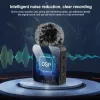 PULUZ PU647B 2x Ασύρματο μικρόφωνο Lavalier για iPhone Lightning